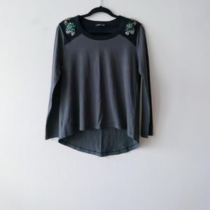 Zara Jeweled Top